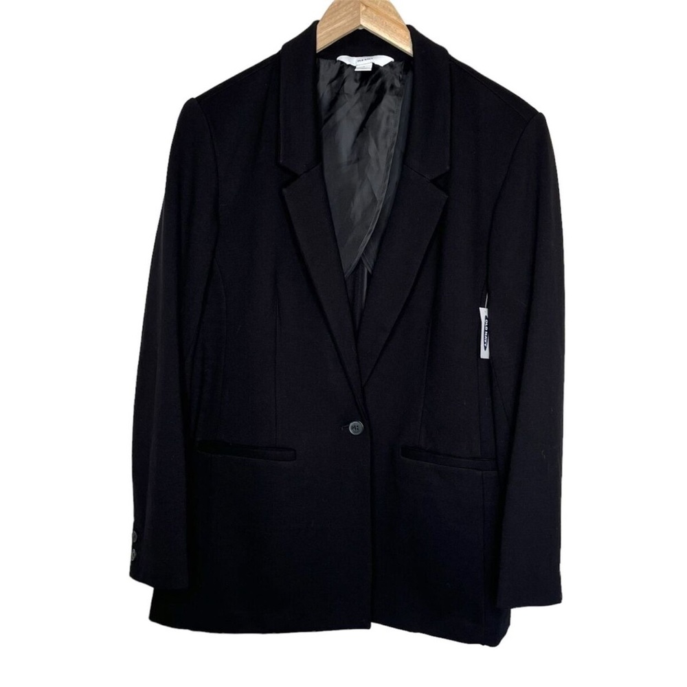 Old Navy Ponte-Knit Boyfriend Blazer